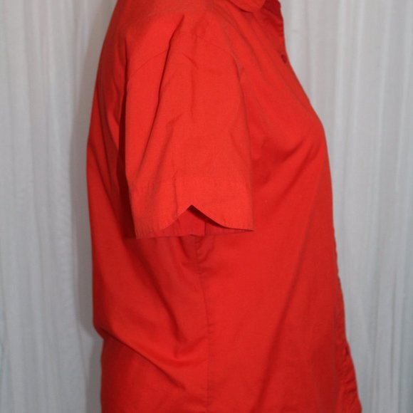 Vintage 1960s Ship n Shore Red Button down - Picture 3 of 6
